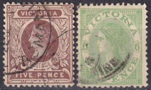 Victoria #224-5   F-VF Used CV $6.75 (A18648)