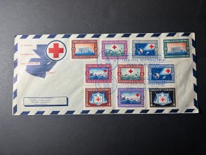 1960 Guatemala Airmail Red Cross Cover Commemorative Cover No Address