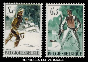 Belgium Scott B760-B761 Mint never hinged.
