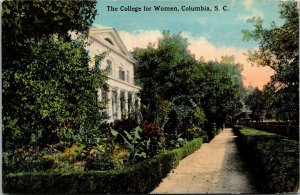 Vintage PPC - The College for Women, Columbia, SC - F18658