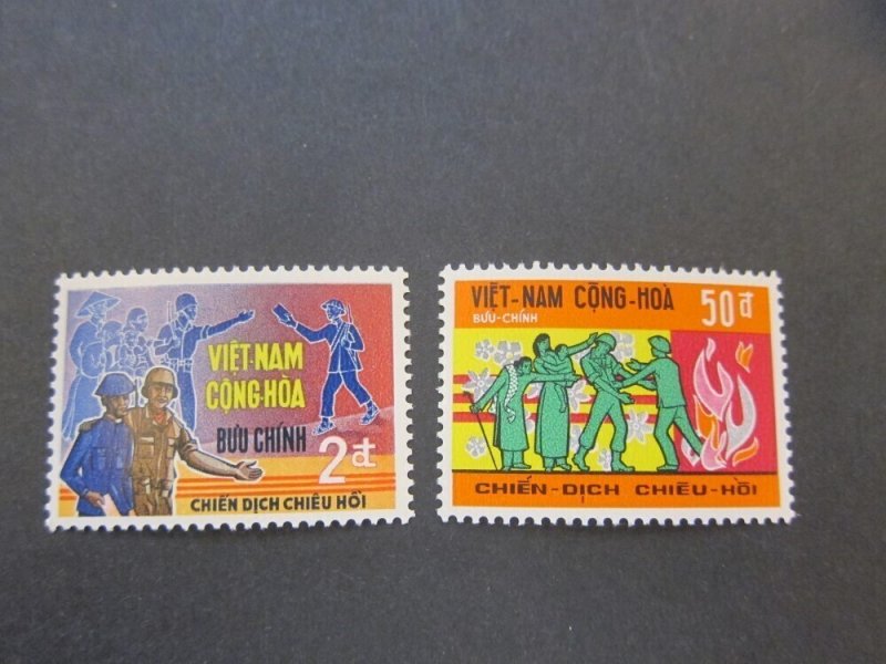 Vietnam 1969 Sc 347-8 set MNH