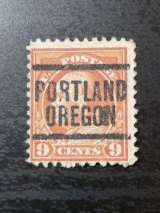 US SC # 509 Used Precanceled Portland OR