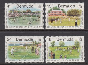 Bermuda 304-307 MNH VF
