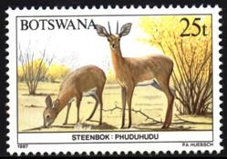 Botswana - 1987 Animals 25t Steenbok MNH** SG 630