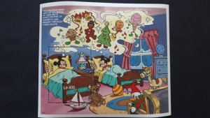 Disney - Sierra Leone 1990. - Christmas ** MNH Complete of 6 x Bl