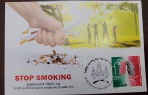 O) 2018 VIETNAM, STOP SMOKING - RISKS AND EFFECTS OF CIGARETTE SMOKING, LUNGS, F