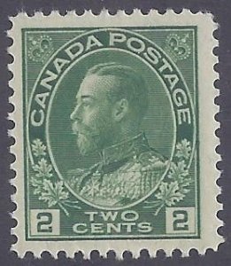 Canada Scott #107 Mint LH VF