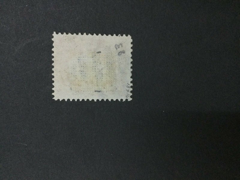 MOMEN: US STAMPS #83 USED C GRILL GUARANTEED MEASURED 13*16mm SOUND CAT.  $1,100