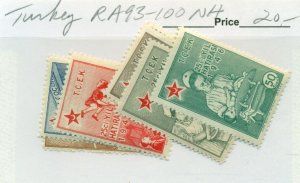 TURKEY #RA93-100, Mint Never Hinged, Scott $20.00