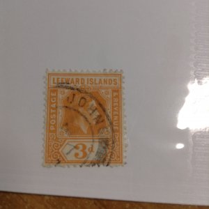 Leeward Islands  #  109  used