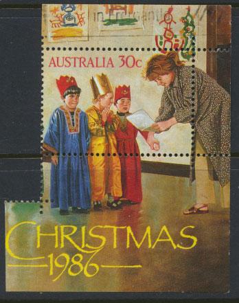 SG MS1043  SC# 1008d  Fine Used  - Christmas  from MS