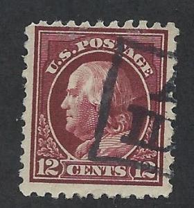 UNITED STATES SC# 435 FINE U 1914