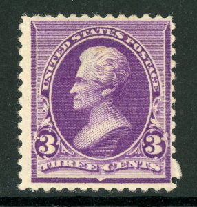 USA 1890 Jackson 3¢ Purple Scott #221 Mint N26