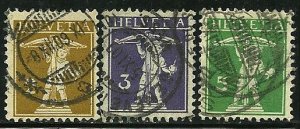 Switzerland # 146-8,Used.