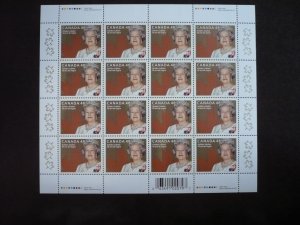 Stamps - Canada - Scott# 1932 - Mint Never Hinged Pane of 16 Stamps