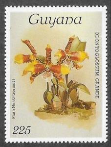 GUYANA Orchid Sc#1102 Mint Never Hinged