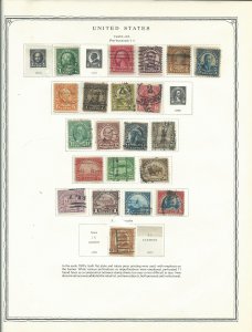 Scott Minuteman Stamp Album For United States Stamps With Stamps