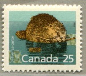 1161 Canada 25c Beaver, MNH