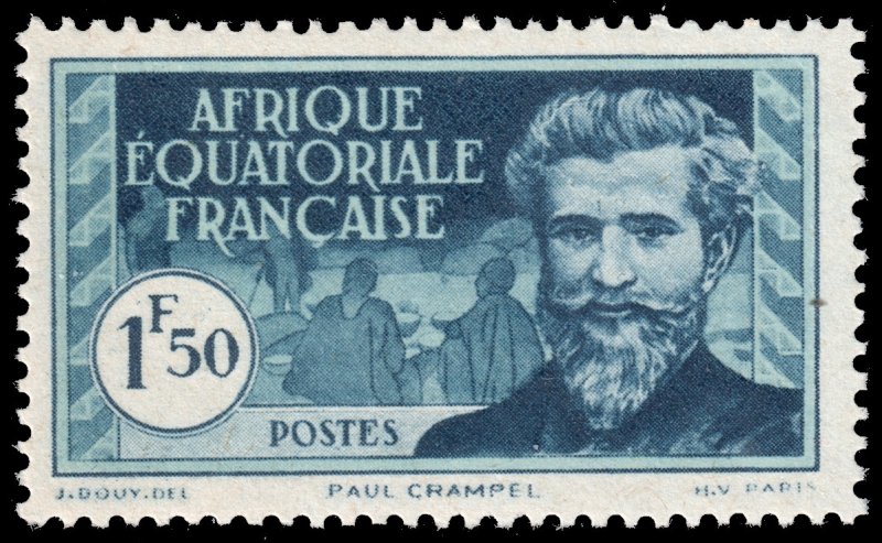 French Equatorial Africa #61  MNH - Paul Crampel (1937)