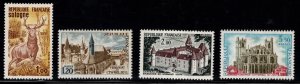 France Scott 1334-1337 MH* stamp set