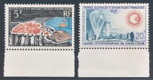 FRENCH SOUTHERN ANTARCTIC TERRITORY (FSAT) 23-24 MINT NH, PENGUIN, BALLOON