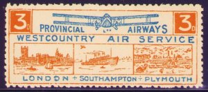 GB Provincial Airways Westcountry Air Service MH