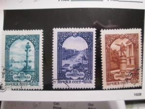 Russia  #1941-1943 used set