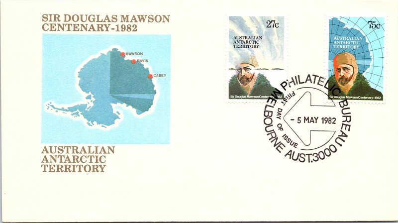 Australian Antarctic Territory, Polar, Worldwide First Day Cover