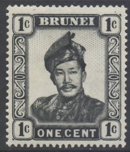 Brunei Scott 83 - SG100, 1952 Sultan 1c MH*