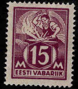 Estonia Scott 74 MH* from 1922-25 set