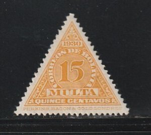 Bolivia J3 MH Numeral