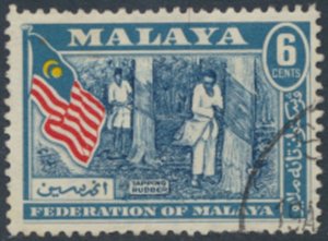 Federation  of Malaya  SC# 80 Used  see details & scans