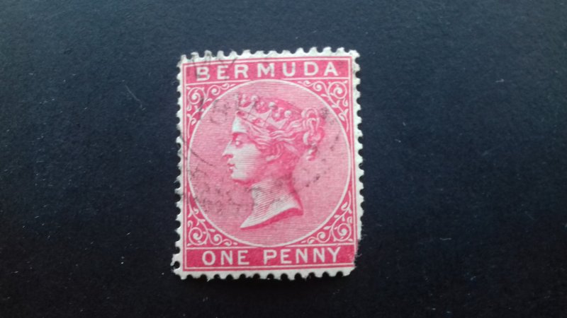 Bermuda 1883 -1898 Queen Victoria - New Watermark Used