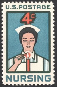 SC#1190 4¢ Nursing Issue (1961) MNH
