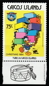 Postage Stamp of CAICOS ISLANDS DISNEY MNH** Stamp A26P18F37550-