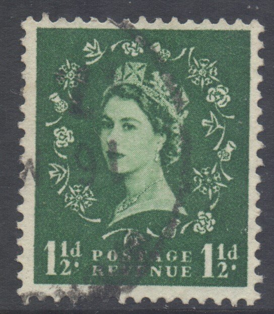 GB Scott 319 - SG542, 1955 St Edward's 1.1/2d Wilding used