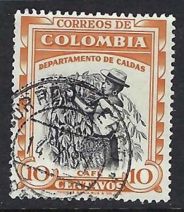 Colombia 652 VFU COFFEE Y905-1