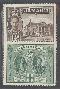 Jamaica #129-30  Single