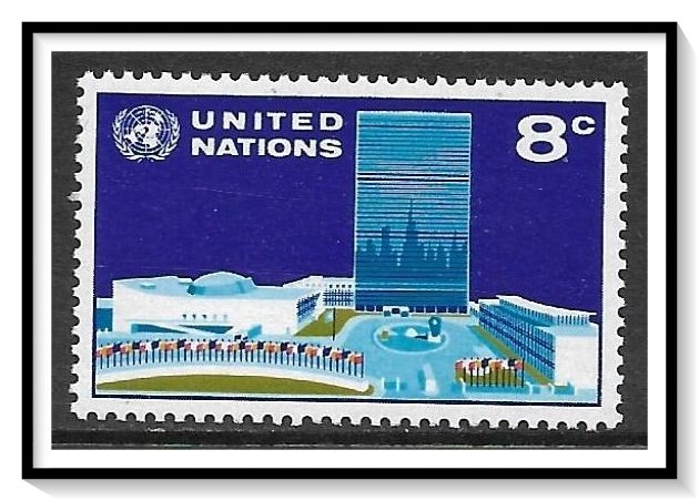 UN New York #222 Headquarters MNH