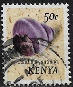 Kenya #51 Used Stamp - Seashell