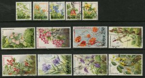 KENYA Sc#248-253, 255-261 1983 Flowers Part Set Postally Used