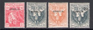 1916 SOMALIA, n. 19/22, Croce Rossa - 4 values - MNH**