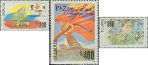 39033 MNH ECUADOR 1995 PAZ Y DIGNIDAD