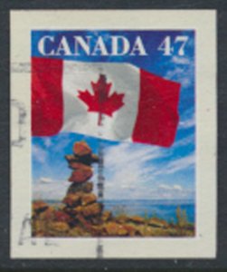 Canada  SG 1367   Used Flag and Inuit Cairn  2000   SC# 1700  see scan