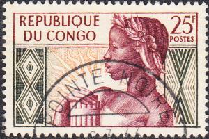 Congo,  Republic #89 Used