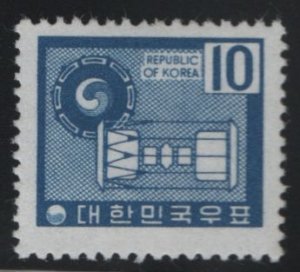 Korea South 1969-74 MH Sc 641 10w Ancient drums