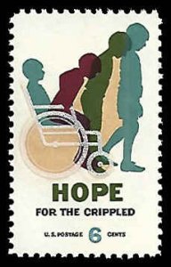 PCBstamps   US #1385 6c Crippled Children, MNH, (9)