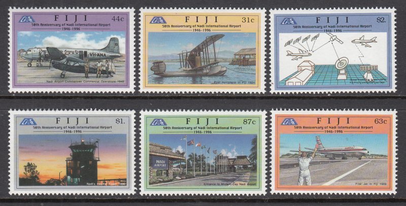 Fiji 776-781 MNH VF