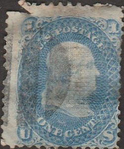 # 92 Blue Used FAULT Ben Franklin F Grill