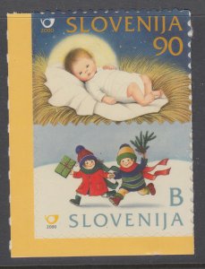 Slovenia 439-440 Christmas MNH VF